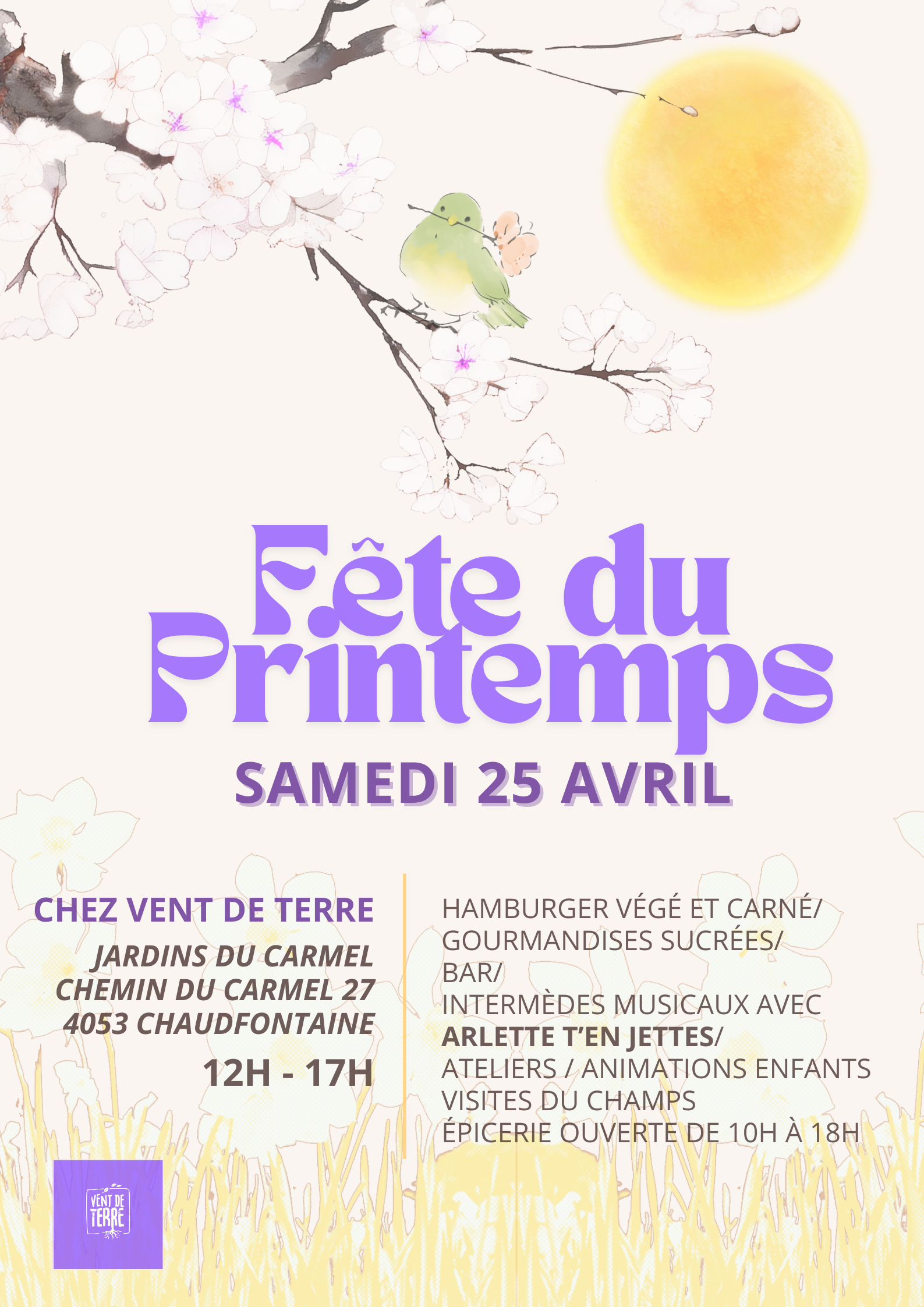 Affiche Fete du Printemps