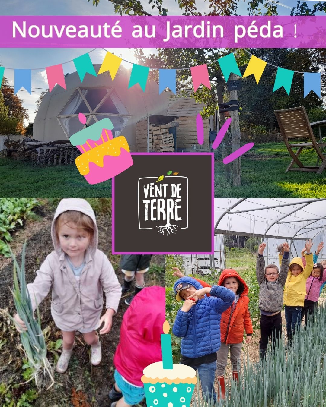 anniversaire Jardin péda